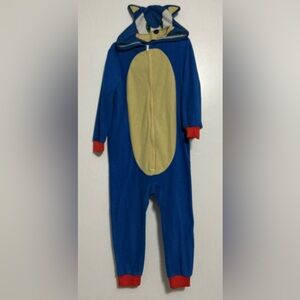 Blue and Red Kids One Piece Footie